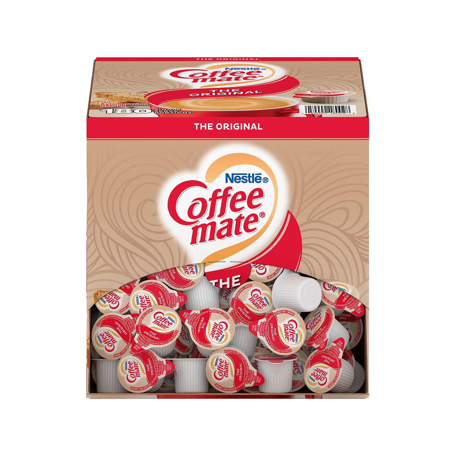 Coffee mate Original Liquid Creamer, 0.38 oz., 180/Carton (NES18002)