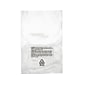 16" x 20" Lip & Tape Reclosable Suffocation Warning Poly Bags, 1.5 Mil, Clear, 500/Carton (16238)