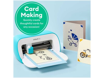  Cricut Joy Machine - A Compact, Portable DIY Smart for Creating  Customized Labels, Cards & Crafts, Works with Iron-on, Vinyl, Paper  Materials, Bluetooth-Enabled (iOS/Android/Windows)