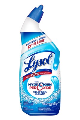 Lysol Toilet Bowl Cleaner, Ocean Fresh, 24 oz., 9/Carton (19200-98011)