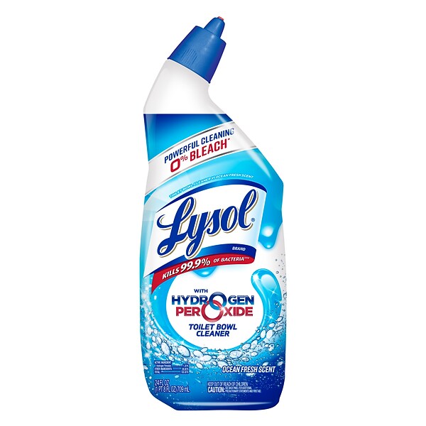 Lysol Toilet Bowl Cleaner, Ocean Fresh, 24 oz., 9/Carton (19200-98011)