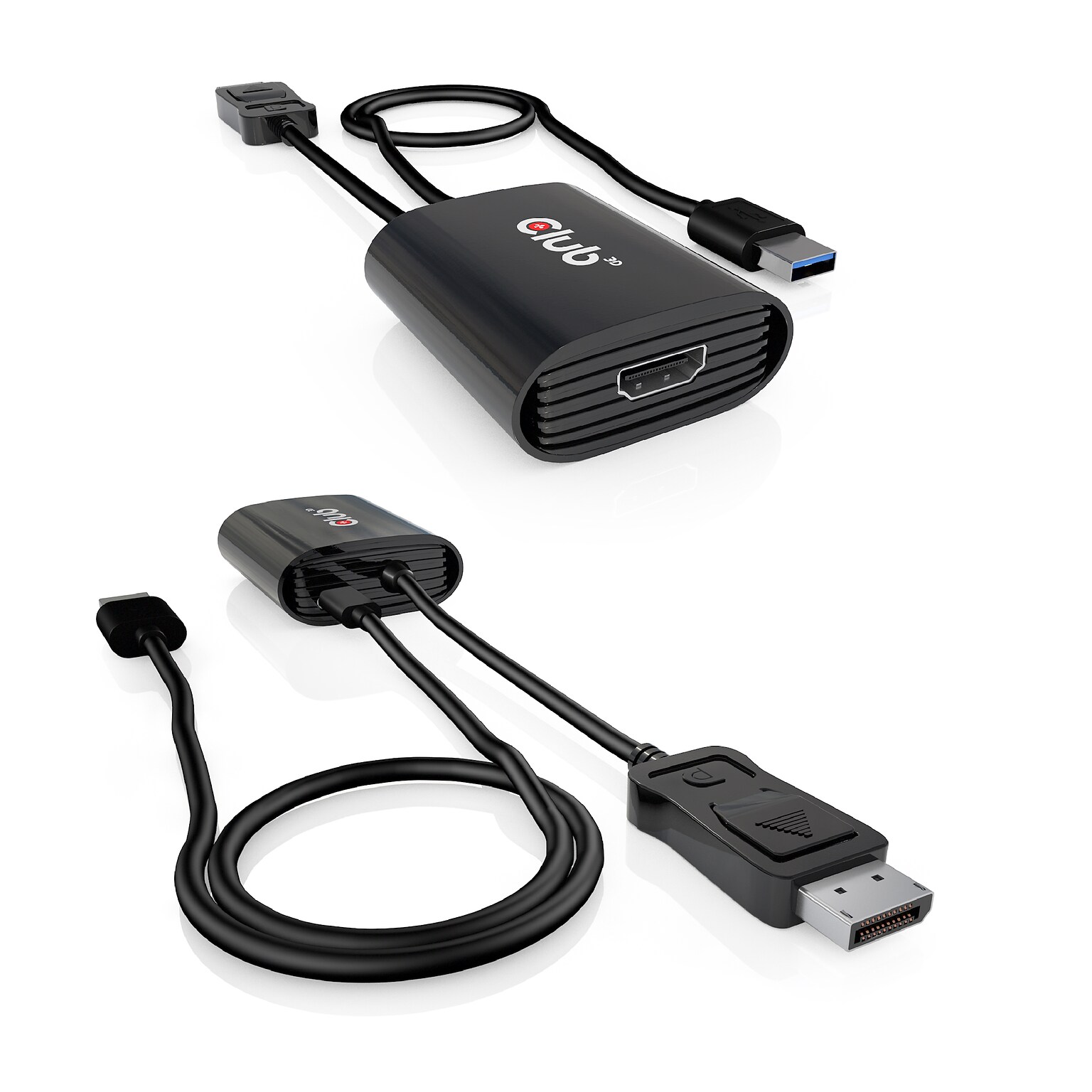 Club3D DisplayPort 1.4 to HDMI 4K 120Hz Adapter.  Male/Female CAC-1085