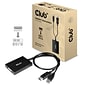 Club3D DisplayPort to Dual Link DVI-D adapter, Male/Female, CAC-1010