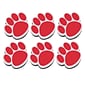 Ashley Dry Erase Magnetic Whiteboard Eraser, Red Paw, Pack of 6 (ASH10003-6)