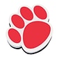 Ashley Dry Erase Magnetic Whiteboard Eraser, Red Paw, Pack of 6 (ASH10003-6)