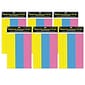 Ashley Productions Die-Cut Magnetic Pink/Blue/Yellow Sentence Strips, 2.75" x 11", 3 Per Pack, 6 Packs (ASH10129-6)