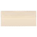 JAM Paper Open End #10 Business Envelope, 4 1/8 x 9 1/2, Natural, 50/Pack (900926651I)