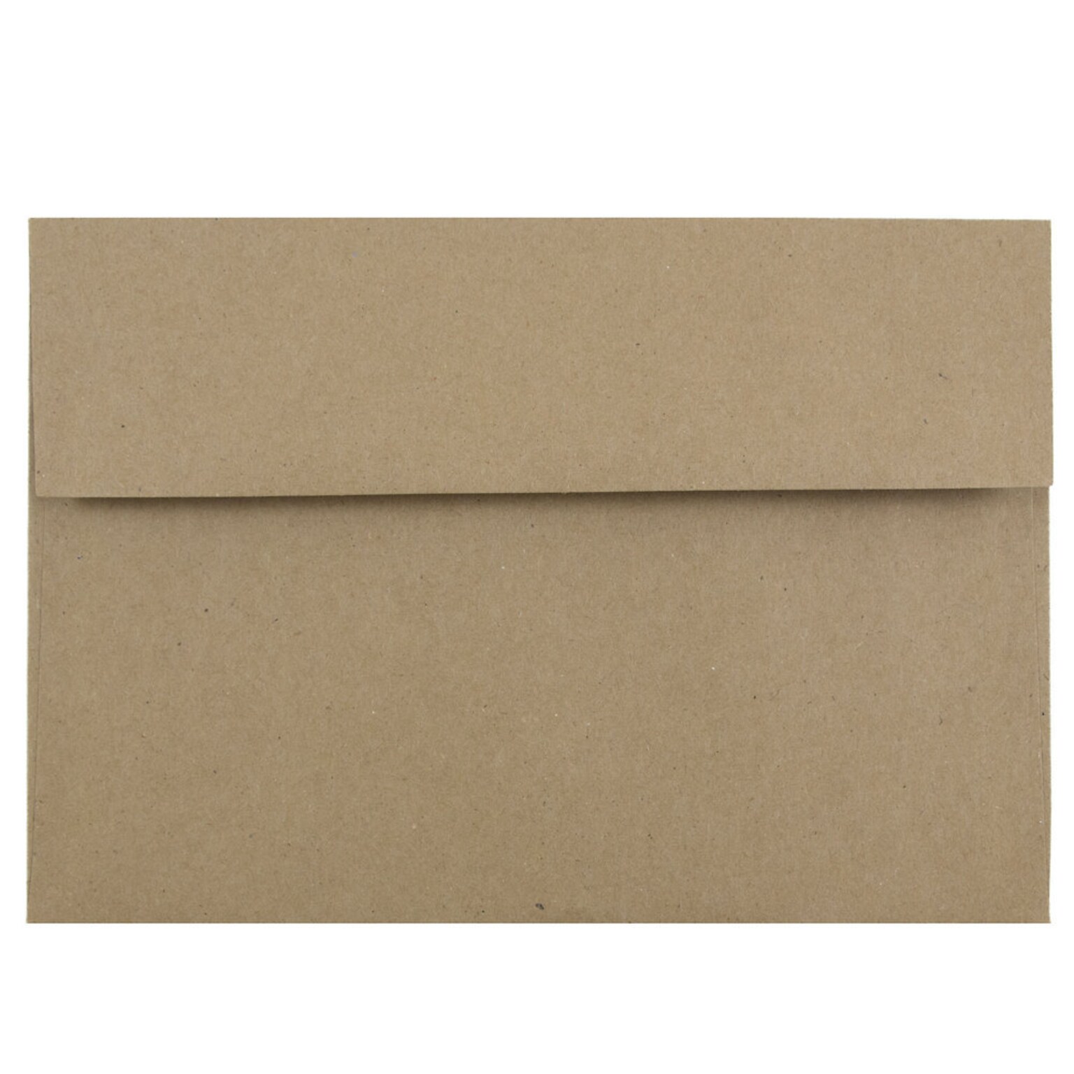 JAM Paper A8 Invitation Envelopes, 5.5 x 8.125, Brown Kraft Paper Bag, 50/Pack (LEKR750I)