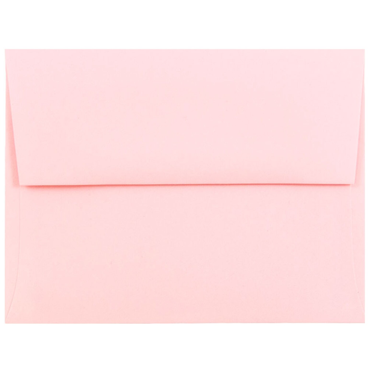 JAM Paper A2 Invitation Envelopes, 4.375 x 5.75, Baby Pink, 50/Pack (155623I)