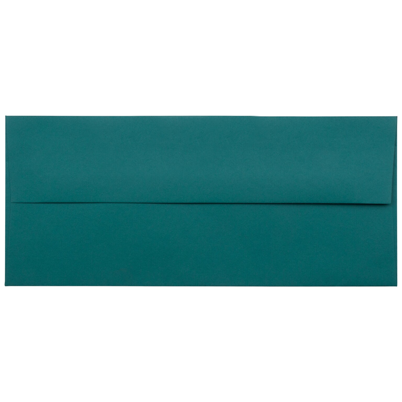 JAM Paper #10 Business Envelope, 4 1/8 x 9 1/2, Teal Blue, 25/Pack (63924024)