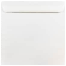 JAM Paper 10 x 10 Large Square Invitation Envelopes, White, 50/Pack (3992319I)