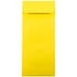 JAM Paper #11 Policy Business Colored Envelopes, 4.5 x 10.375, Yellow Recycled, 50/Pack (3156393I)