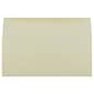 JAM Paper Strathmore Open End #10 Business Envelope, 4 1/8" x 9 1/2", Ivory Wove, 50/Pack (191165I)