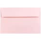 JAM Paper A9 Invitation Envelopes, 5.75 x 8.75, Baby Pink, 50/Pack (155698I)