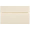 JAM Paper A10 Strathmore Invitation Envelopes, 6 x 9.5, Ivory Wove, 50/Pack (900849930I)