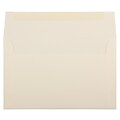 JAM Paper A10 Strathmore Invitation Envelopes, 6 x 9.5, Ivory Wove, 50/Pack (900849930I)