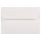 JAM Paper 4Bar A1 Strathmore Invitation Envelopes, 3.625 x 5.125, Bright White Wove, 50/Pack (900928