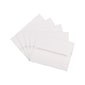 JAM Paper A2 Strathmore Invitation Envelopes, 4.375 x 5.75, Bright White Linen, 50/Pack (66670I)