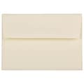 JAM Paper 4Bar A1 Strathmore Invitation Envelopes, 3.625 x 5.125, Ivory Wove, Bulk 250/Box (191133H)