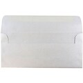 JAM Paper Open End #10 Business Envelope, 4 1/8 x 9 1/2, Metallic Silver, 500/Pack (SD5360 06H)