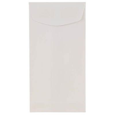 JAM Paper Monarch Policy 8 Glove Envelopes, 3.875 x 7.5, White, Bulk 500/Box (1623987H)