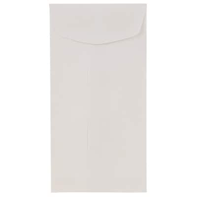 JAM Paper Monarch Policy 8 Glove Envelopes, 3.875 x 7.5, White, Bulk 500/Box (1623987H)