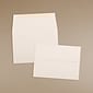 JAM Paper A7 Strathmore Invitation Envelopes, 5.25 x 7.25, Natural White Wove, Bulk 250/Box (44507H)
