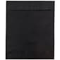 JAM Paper Open End Open End Catalog Envelope, 11 1/2" x 14 1/2", Black, 10/Pack (V021386B)