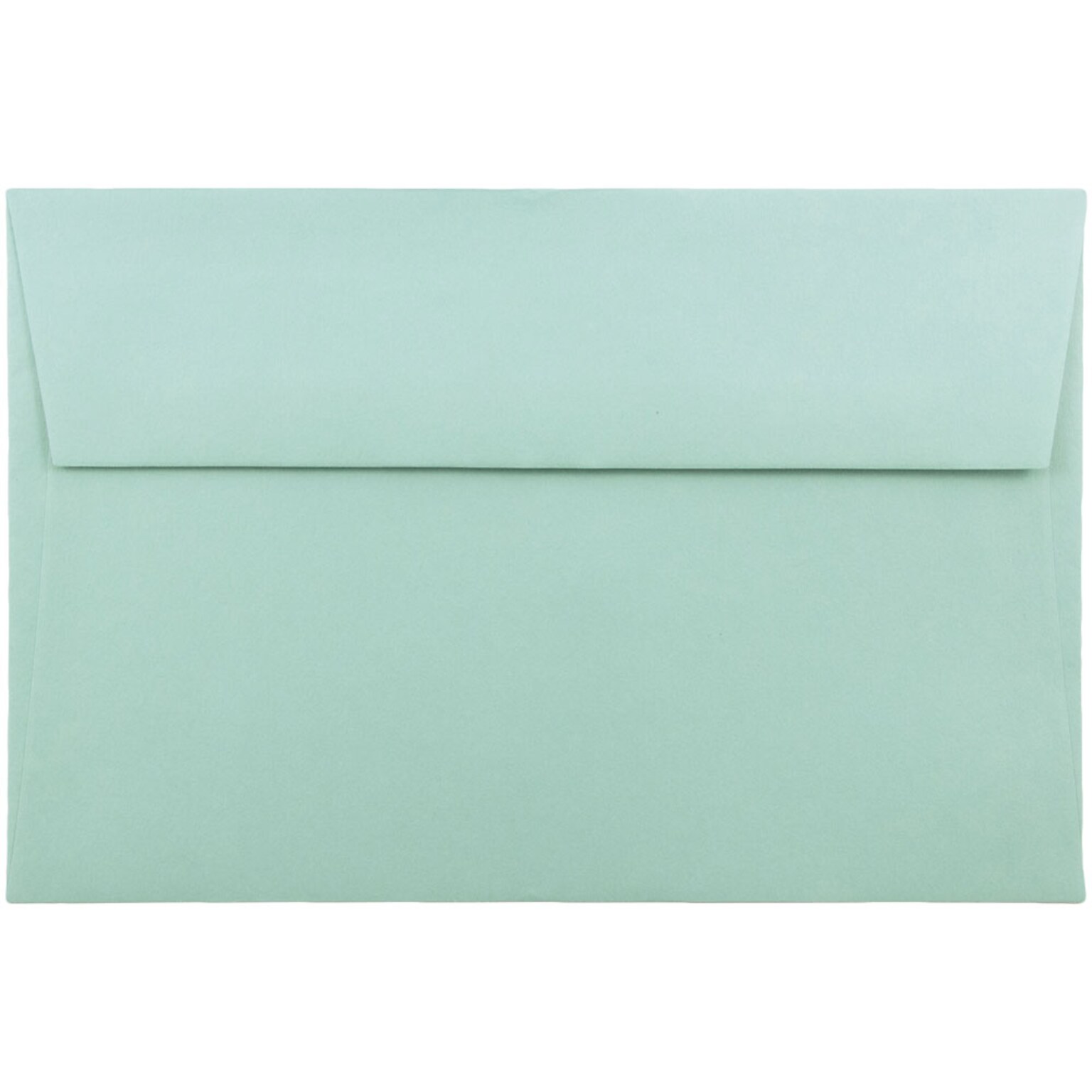 JAM Paper A9 Invitation Envelopes, 5.75 x 8.75, Aqua Blue, 25/Pack (157461)