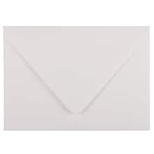 JAM Paper A7 Invitation Envelopes with Euro Flap, 5.25 x 7.25, White, 25/Pack (40234670)
