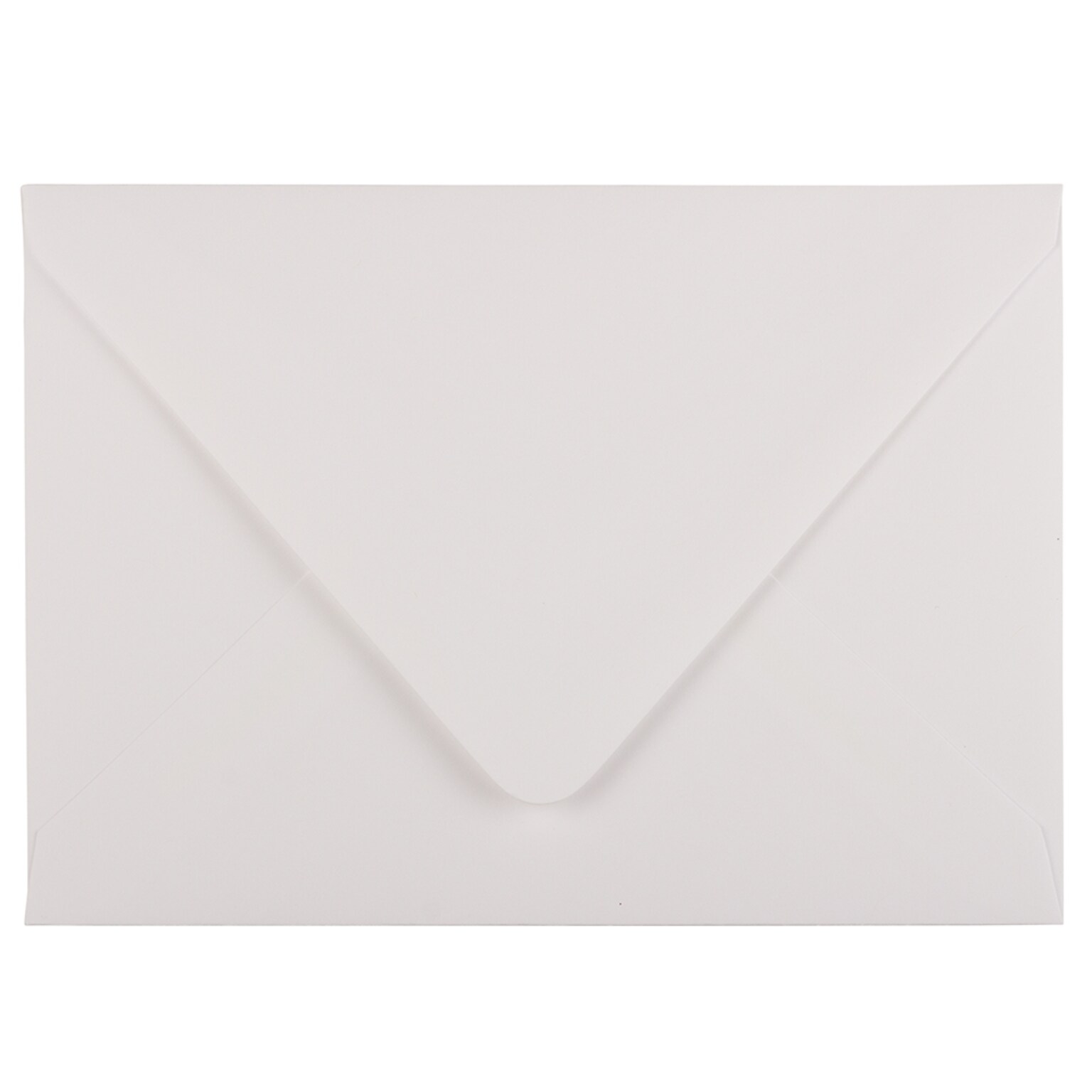 JAM Paper A7 Invitation Envelopes with Euro Flap, 5.25 x 7.25, White, 25/Pack (40234670)