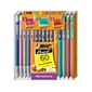 BIC Mechanical Pencils, Assorted Sizes, #2 Lead, 60/Pack (WX7TG026-BLK)