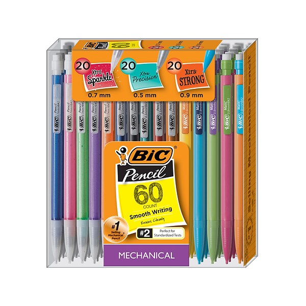 BIC Xtra-Precision Mechanical Pencils, Fine Point (0.5mm), 144-Count