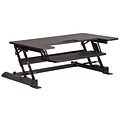 Flash Furniture HERCULES Series 36 Laminate Sit & Stand Desks Black (JEJNLD02A1B)