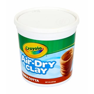 Crayola CYO575050 Air-Dry Clay, White, 2 1/2 lbs