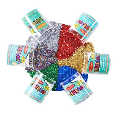 CLI Creative Arts Glitter Set, 6/Pack, 3 Packs (CHL41006-3)