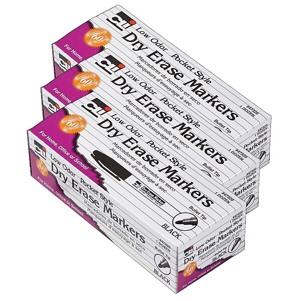 Take Note Chisel Tip Dry Erase Marker, Pack of 4 - BIN586543