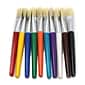 CLI Creative Arts Stubby Flat Brushes, Assorted Colors, 10 Per Pack, 3 Packs (CHL73290-3)