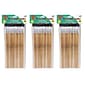 CLI Flat Easel Brushes, 0.5", Bristle, 12 Per Pack, 3 Packs (CHL73550-3)