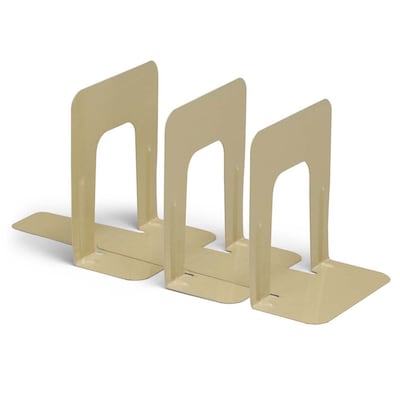 Charles Leonard Bookends, 9 Height, Tan, 2 Per Set, 3 Sets (CHL87945-3)