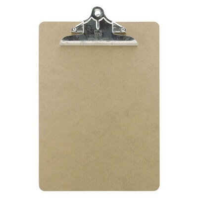 Charles Leonard Wood, Clipboard, Letter Size, Brown, Pack of 12 (CHL89243-12)