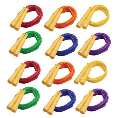 Champion Sports Licorice 8' Speed Rope, Pack of 12 (CHSSPR8-12)