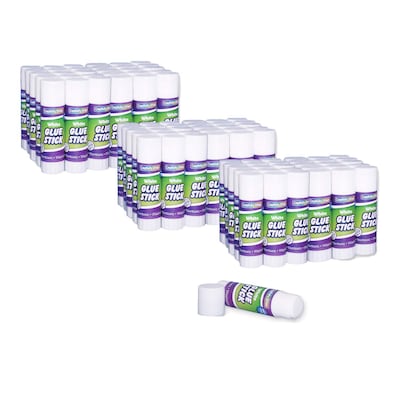 Creativity Street Glue Sticks, Clear, 0.28 oz., 30 Per Pack, 3 Packs (CK-338330-3)