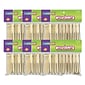 Creativity Street® Large, 3.75", Flat Slotted Clothespins, Natural, 40 Per Pack, 6 Packs (CK-368501-6)