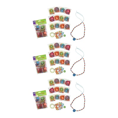 Creativity Street 100 Days of School Bead Kit, Assorted Sizes, 12 Kits/Pack, 3 Packs (CK-4678-3)