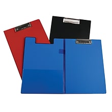 C-Line® Vinyl, Clipboard Folder, Letter Size, Assorted Colors, Pack 6 (CLI30600-6)