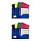 C-Line® Heavyweight, 2-Pocket Portfolio, Assorted Colors, 10 Per Pack, 2 Packs (CLI32950-2)