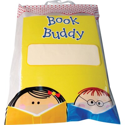 Creative Teaching Press Plastic Book Buddy Bags, 11 x 16, Multicolored, 5 Per Pack, 2 Packs (CTP29