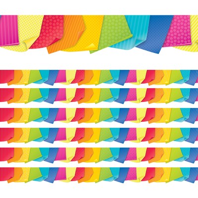 Creative Teaching Press Bold & Bright 2.75 Die Cut Border, Sticky Notes, 35 Per Pack, 6 Packs (CTP8346-6)