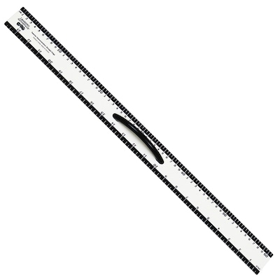 Learning Advantage Magnetic 24" Straight Edge, Black and White, Pack of 2 (CTU7593-2)